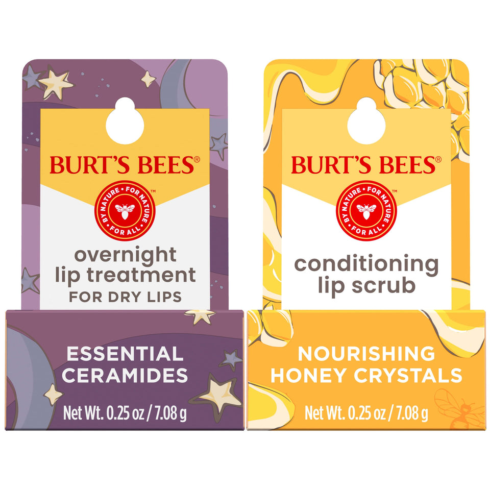 Burt's Bees front packaging showing both small jars for easy storage