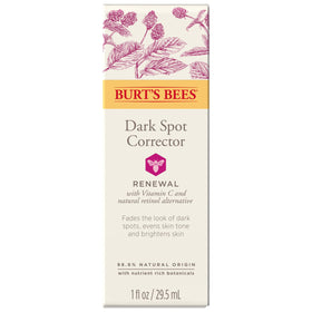 Burt's Bees front packaging showing bottle and brand for clear product ID