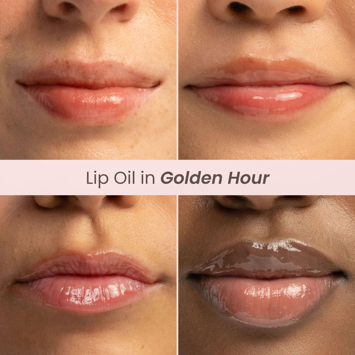 Burt's Bees swatch on skin displaying sheer brown tint