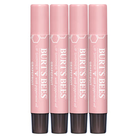 Burt's Bees front packaging showing grapefruit shimmer and hydrating benefits