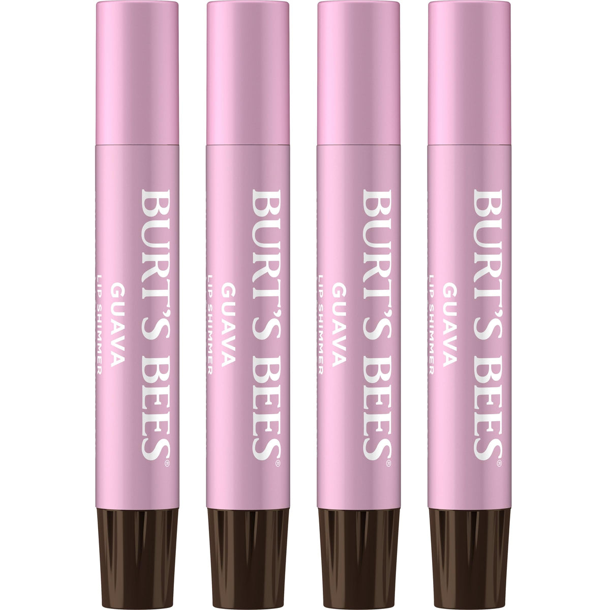 Burt's Bees front packaging showing guava shimmer and gift-ready design