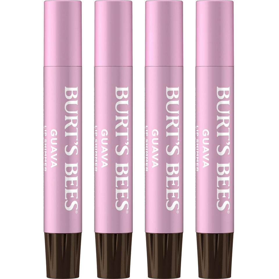 Burt's Bees front packaging showing guava shimmer and gift-ready design