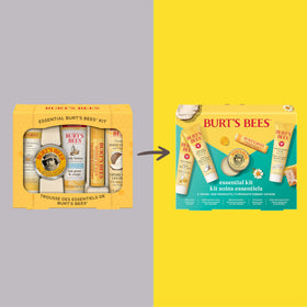 Burt's Bees hand salve jar detail demonstrating concentrated hydration for dry hands