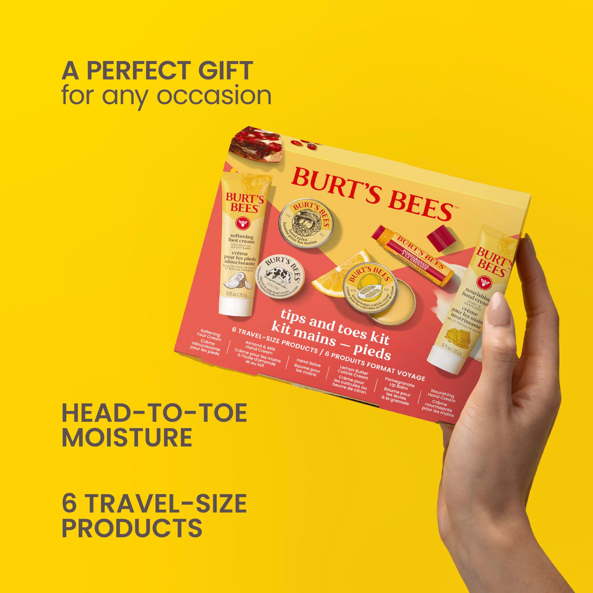Burt's Bees hand salve open jar, shows rich texture for repairing dry skin