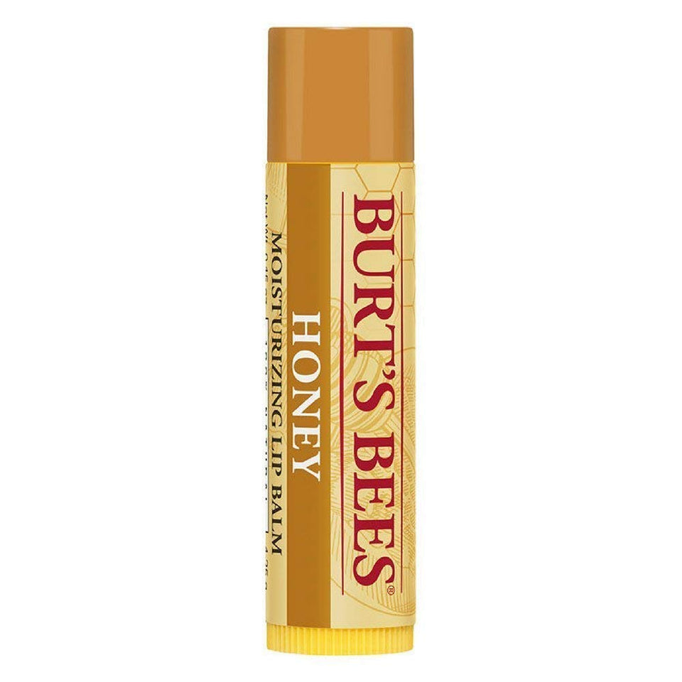 Burt's Bees front tube showing label and size for easy identification and portability