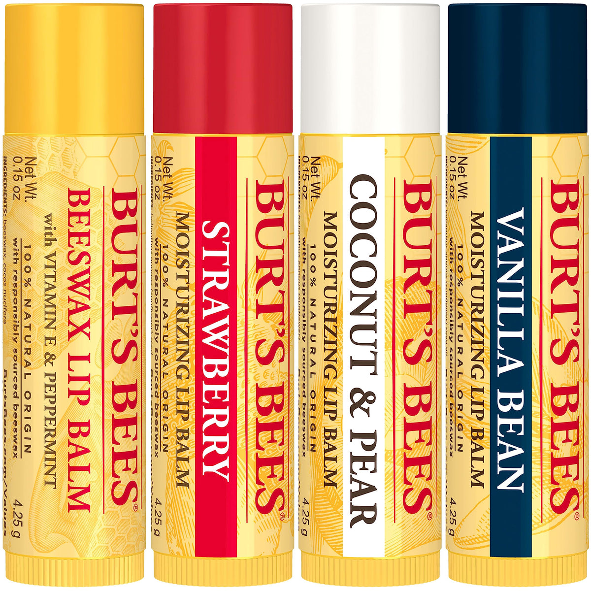 Burt's Bees lip balm in a purse illustrating everyday carry convenience benefit