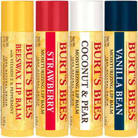 Burt's Bees lip balm in a purse illustrating everyday carry convenience benefit
