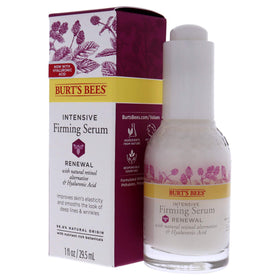 Burt's Bees close-up of white hibiscus and apple extracts emphasizing botanical benefits