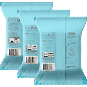 Burt's Bees coconut and lotus water ingredients conveying hydration benefit