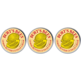 Burt's Bees front tin showing product branding and compact size for portability