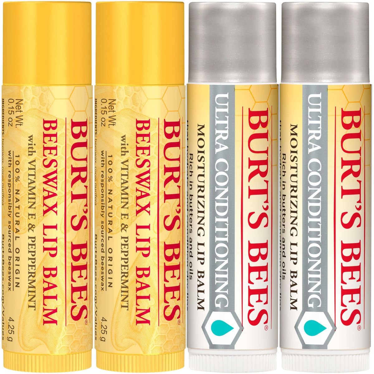 Burt's Bees lip balm used outdoors to protect lips in fresh air