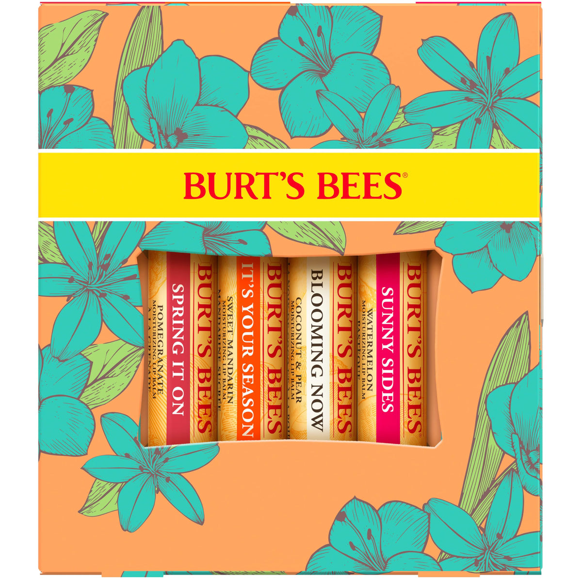Burt's Bees tube peeking from a purse pocket demonstrating easy everyday carry