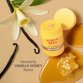 Burt's Bees applied to lips demonstrating smooth finish and immediate hydration