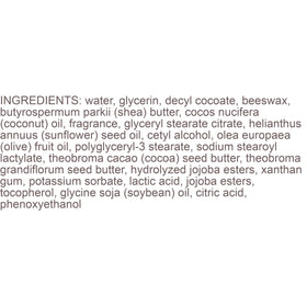 Burt's Bees applied to hands demonstrating instant softening and nourishment