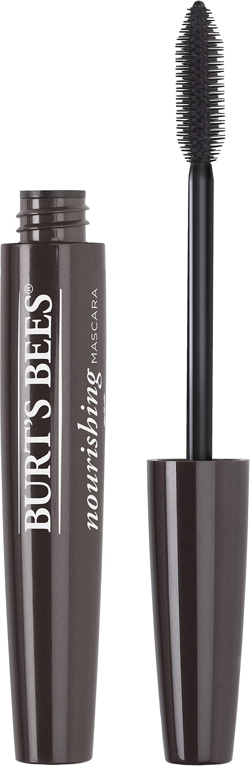 Burt's Bees close-up of mascara brush for precise application benefit