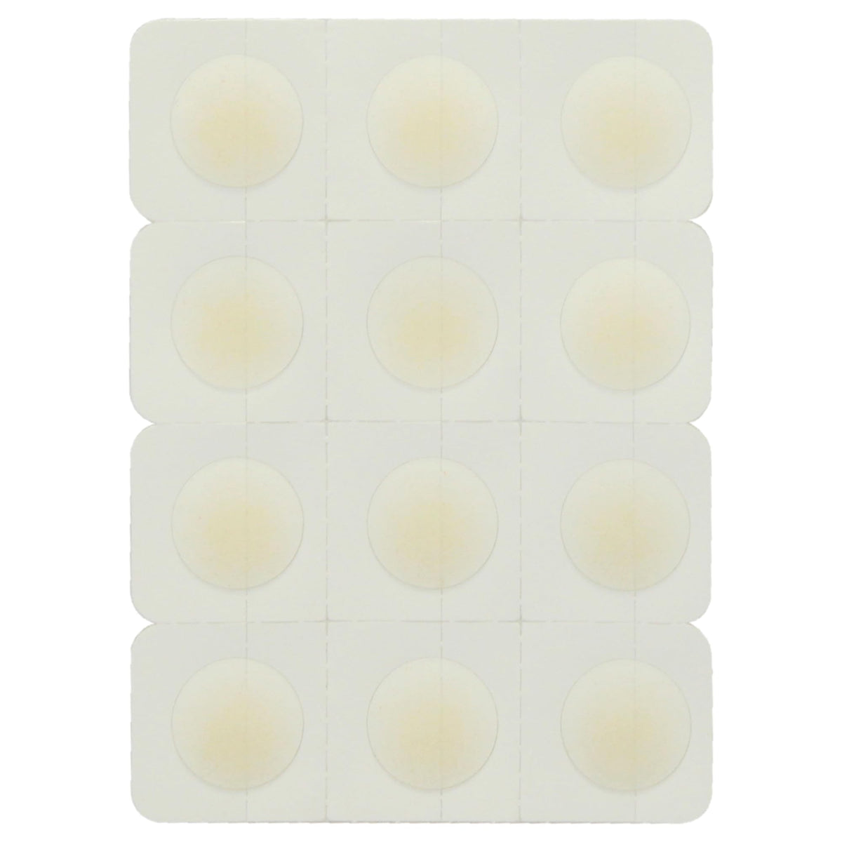 Burt's Bees close-up of patch texture highlighting gentle absorption