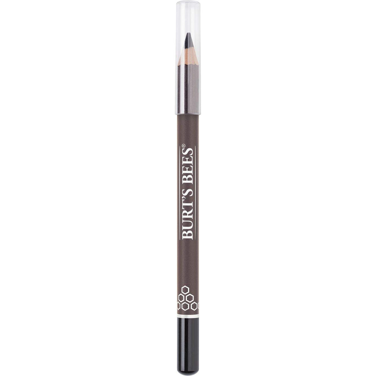 Burt's Bees pencil tip close-up for precise, smooth application