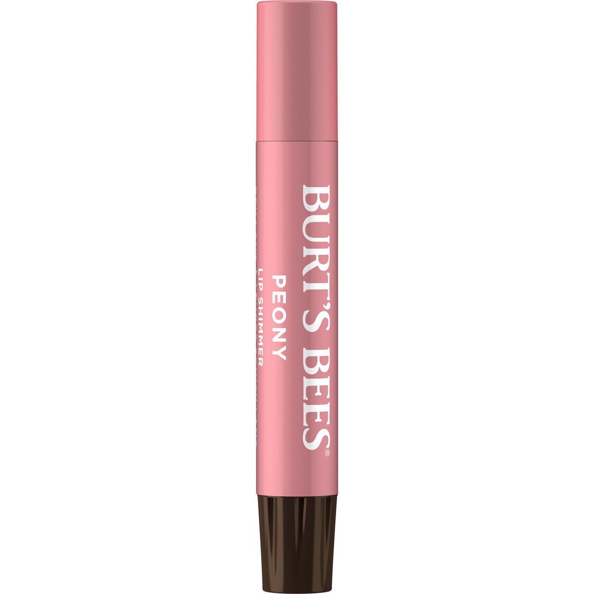 Burt's Bees open tint stick close-up highlighting smooth balm glide