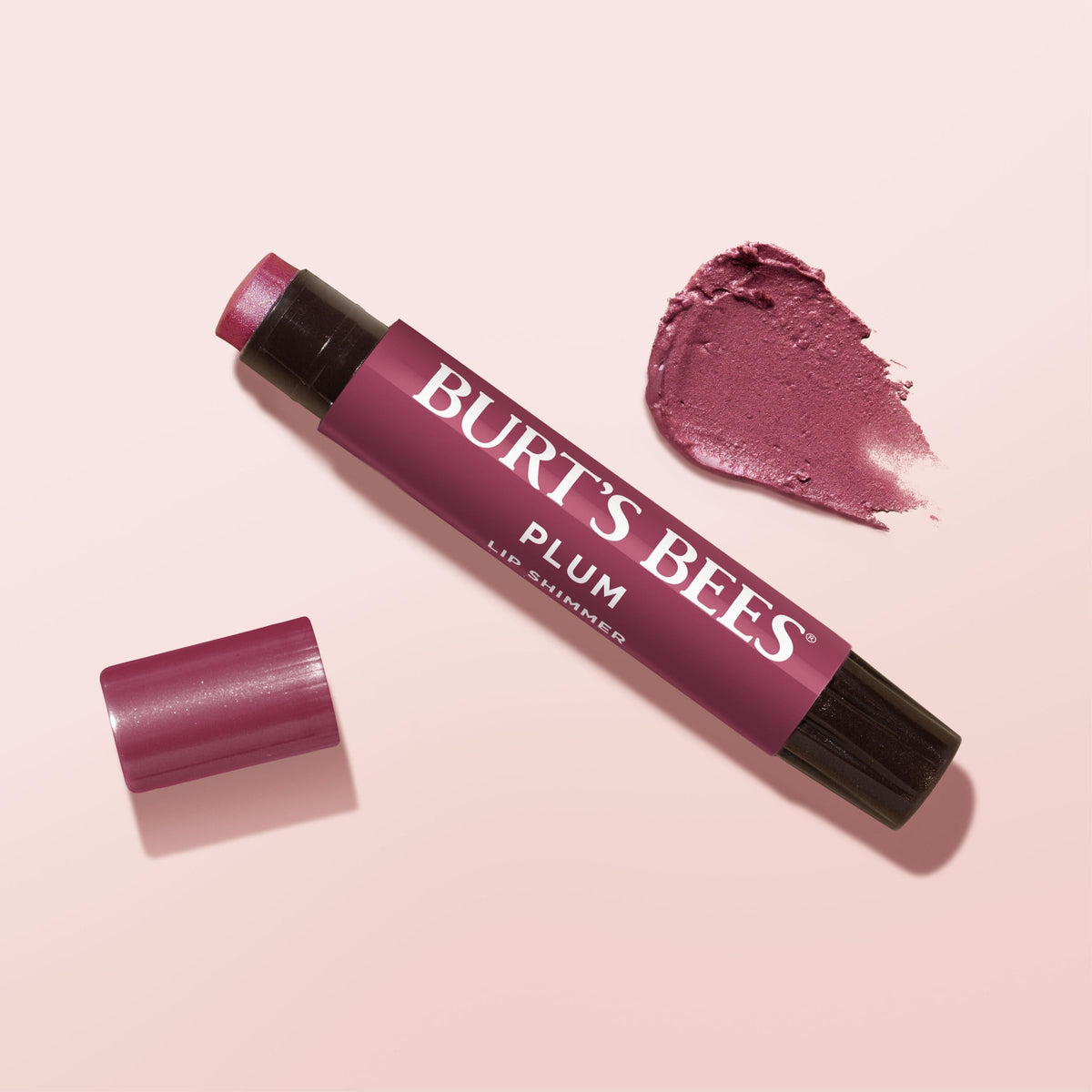 Burt's Bees plum gift ready set styled for Mother's Day gifting appeal