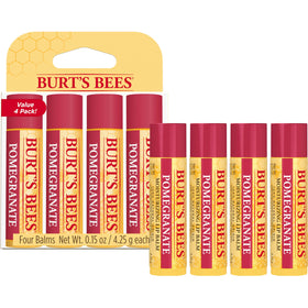 Burt's Bees tube cap and label close-up showing clear ingredient info