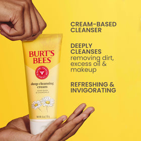 Burt's Bees 6 oz tube open to display nozzle and product scale for use