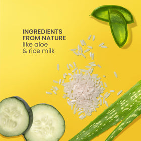 Burt's Bees refreshing sheet mask pouch showing cucumber extract moisturization