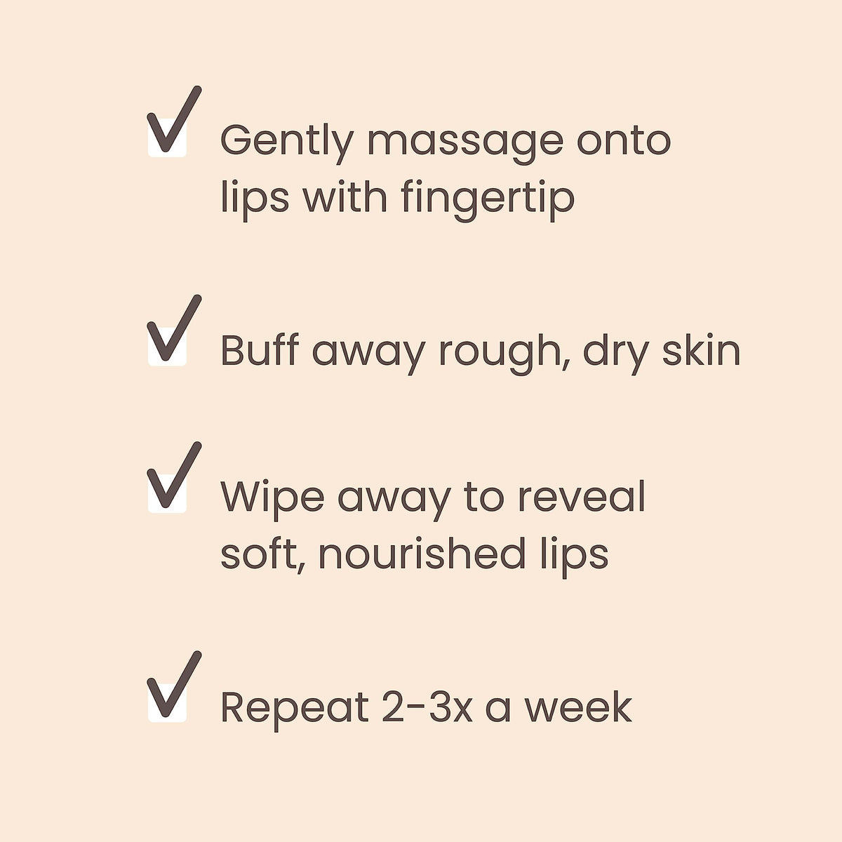 Burt's Bees finger applying scrub demonstrating gentle exfoliation benefit