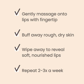 Burt's Bees finger applying scrub demonstrating gentle exfoliation benefit