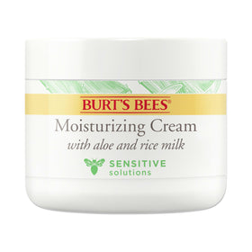 Burt's Bees front packaging showing 3 oz jar and label benefits