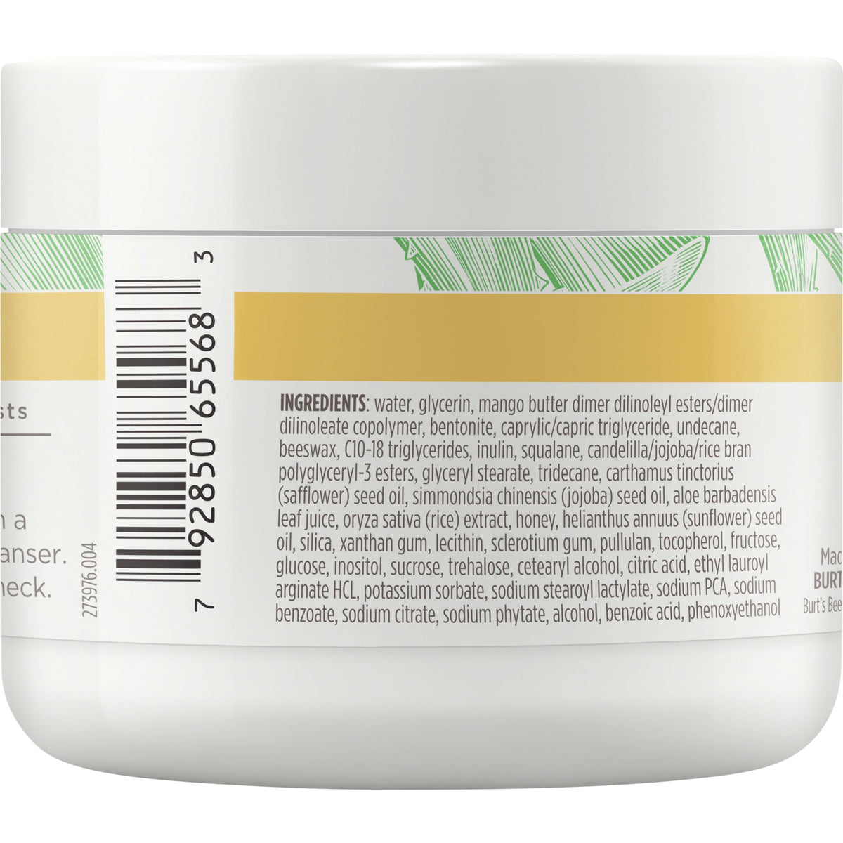 Burt's Bees on bathroom shelf demonstrating daily skincare routine