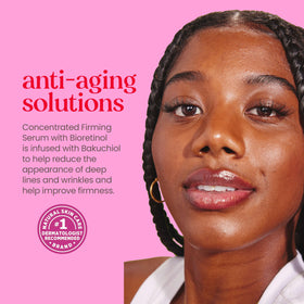 Burt's Bees pump dispensing a drop highlighting controlled application benefit