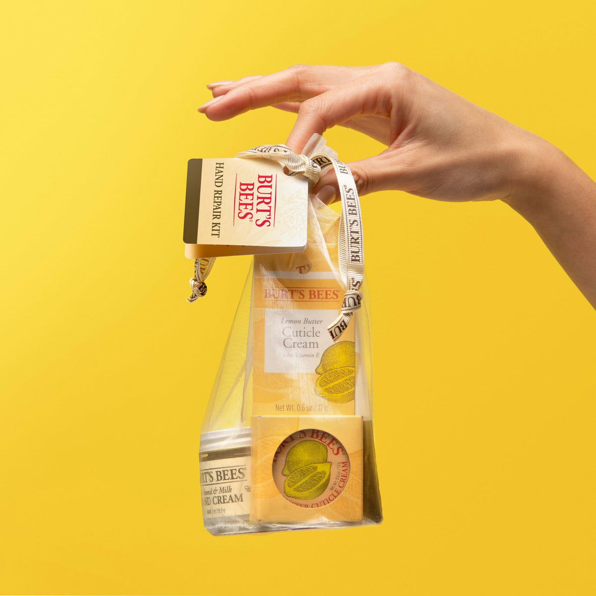 Burt's Bees shea butter tube close-up highlights rich cream for deep hydration
