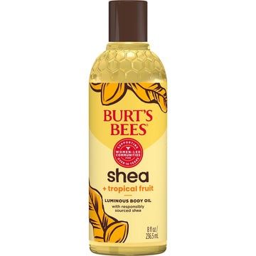 Burt's Bees bottle front view showing packaging and size for quick identification