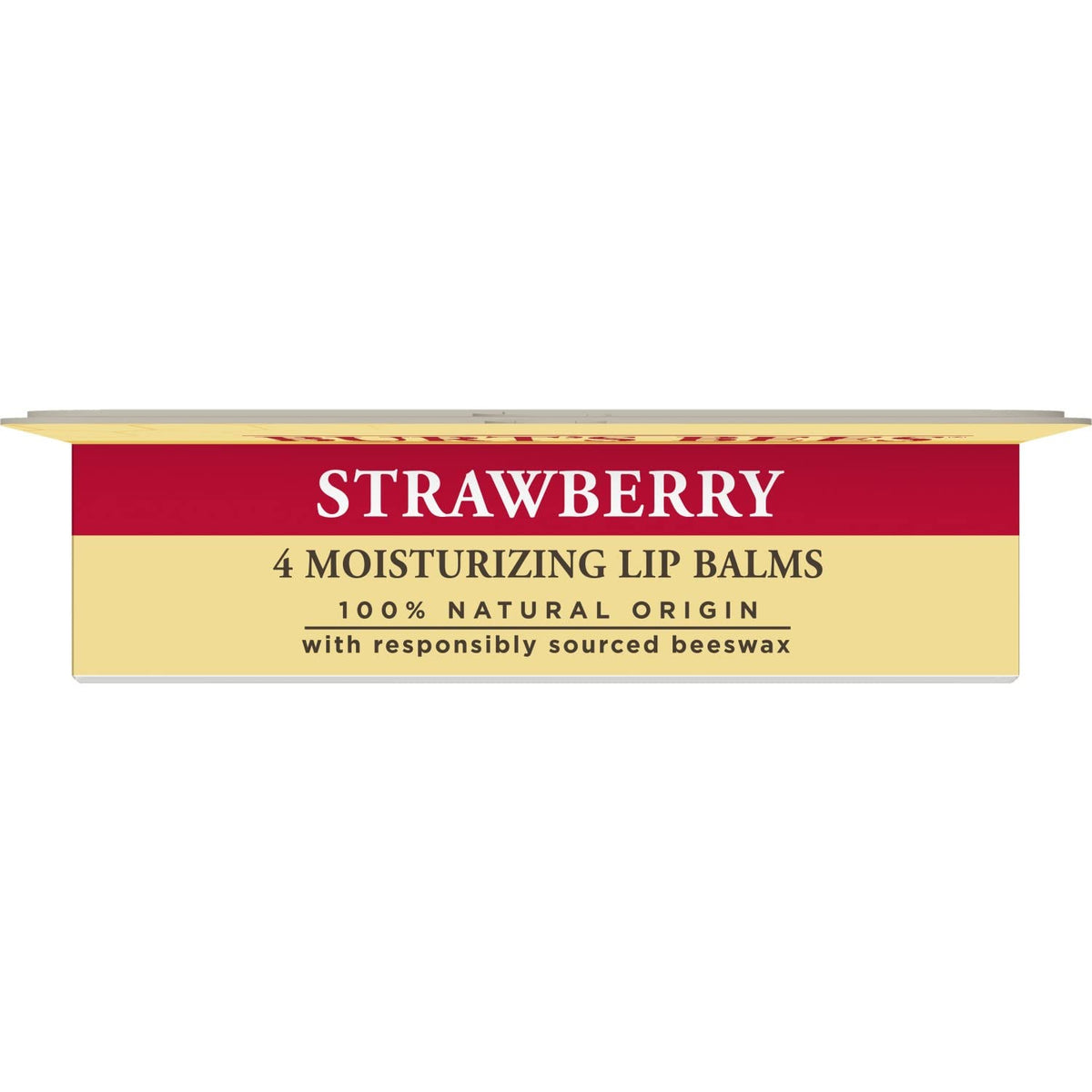 Burt's Bees lip balm tucked in a purse ready for on-the-go lip care