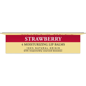 Burt's Bees lip balm tucked in a purse ready for on-the-go lip care