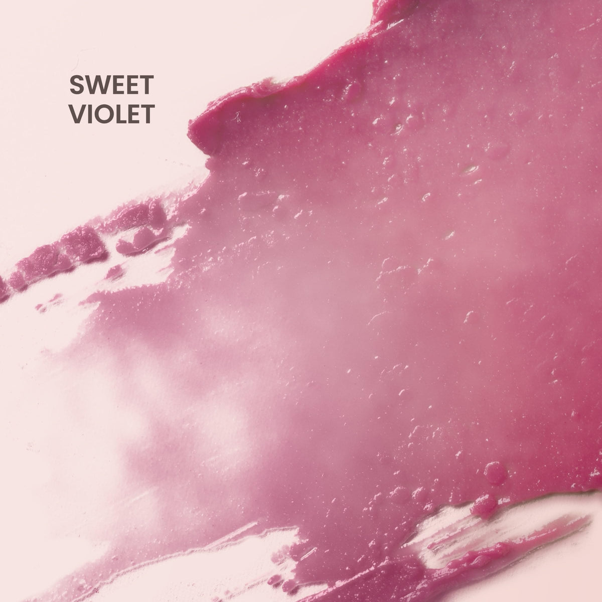 Burt's Bees close-up of lips wearing Sweet Violet showing natural tint