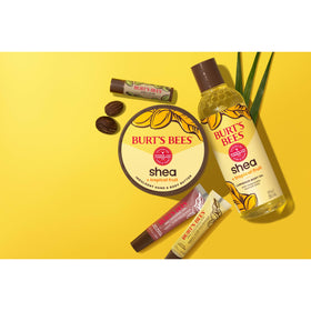 Burt's Bees tub packed in travel kit for on-the-go skin care