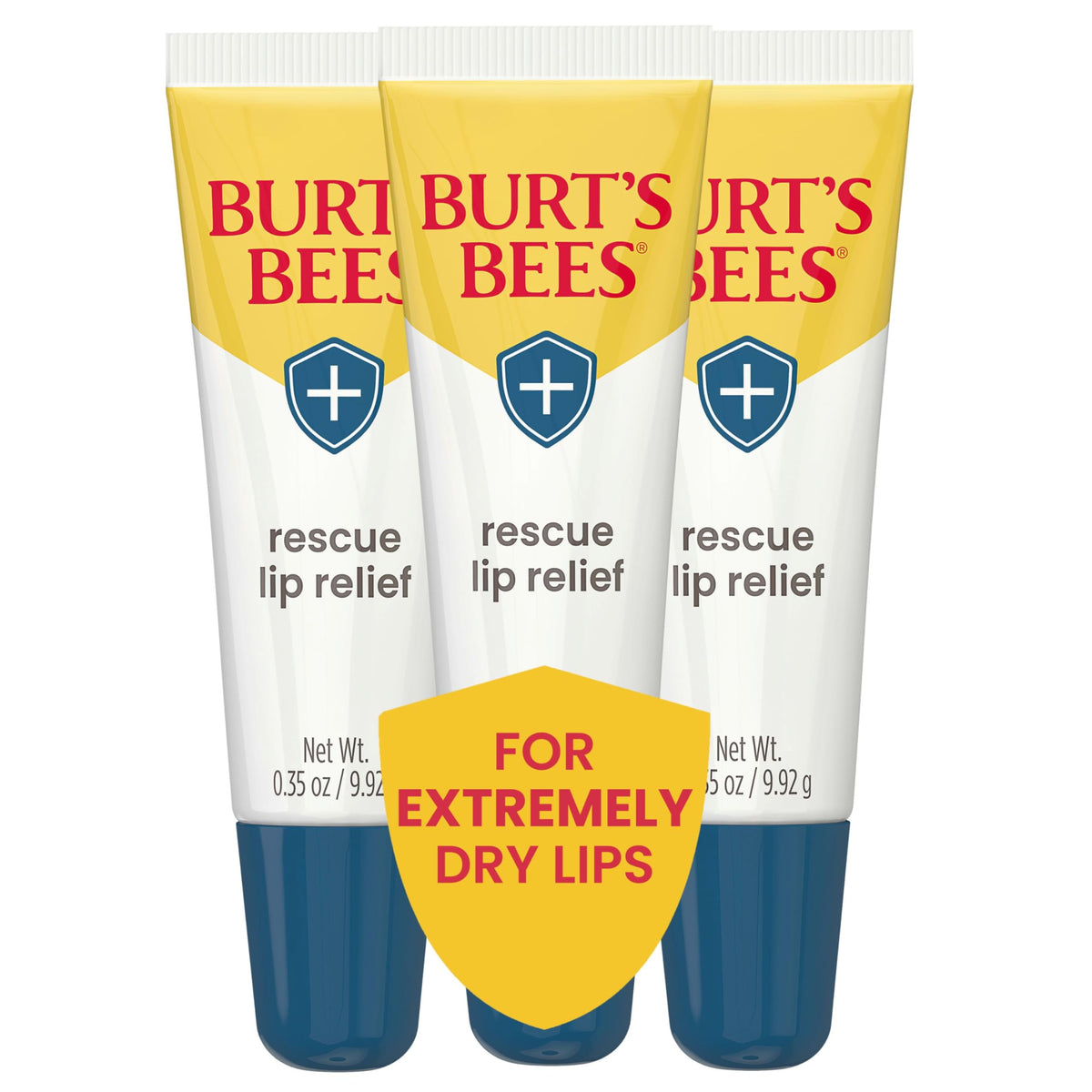 Burt's Bees tube front packaging showing clean natural branding and size
