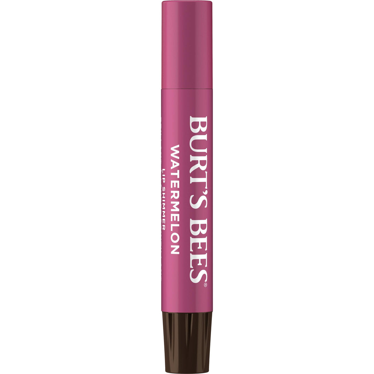 Burt's Bees close-up of twist-up tube tip for precise application