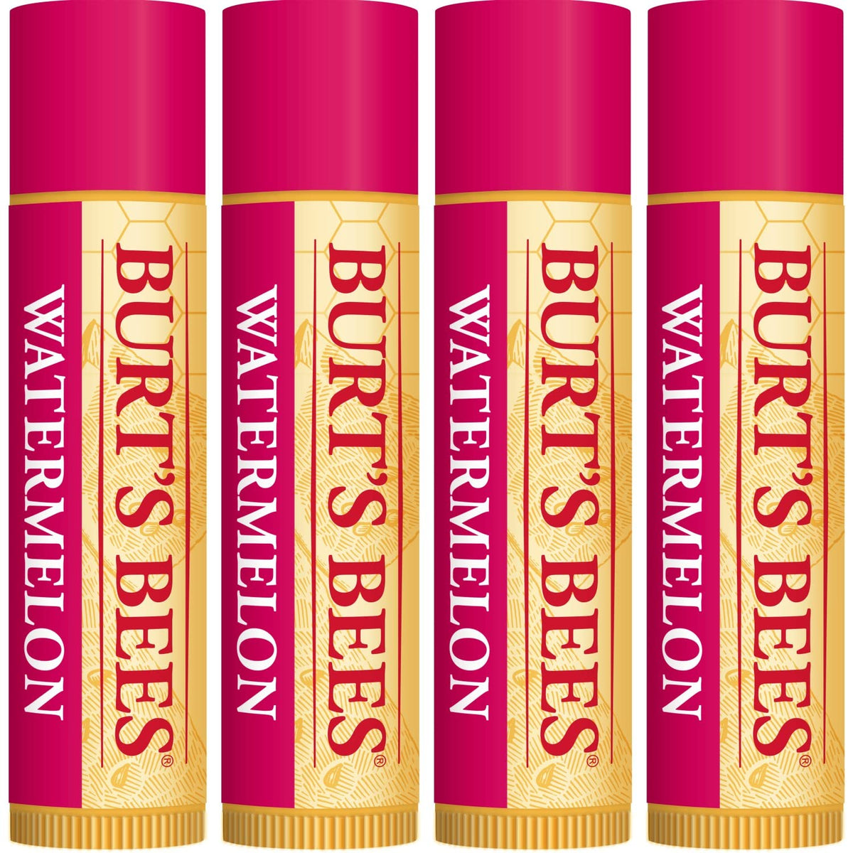 Burt's Bees tube beside keys for pocket-scale comparison and grab-and-go benefit