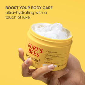 Burt's Bees tropical scent elements like guava and melon conveying energizing fragrance