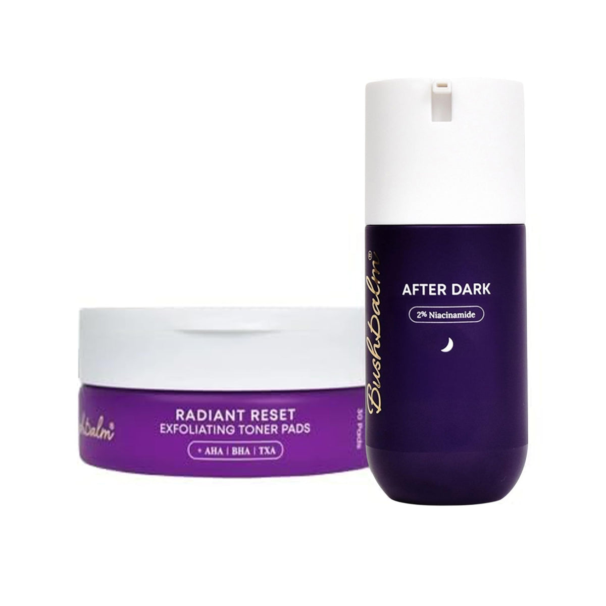 Bushbalm bundle front packaging showing both products and benefits