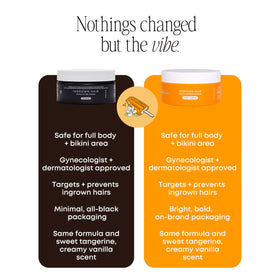 Bushbalm scrub on bathroom vanity with towel showing lifestyle use and soothing routine
