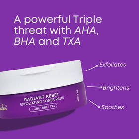 Bushbalm close-up pad texture highlighting gentle exfoliation