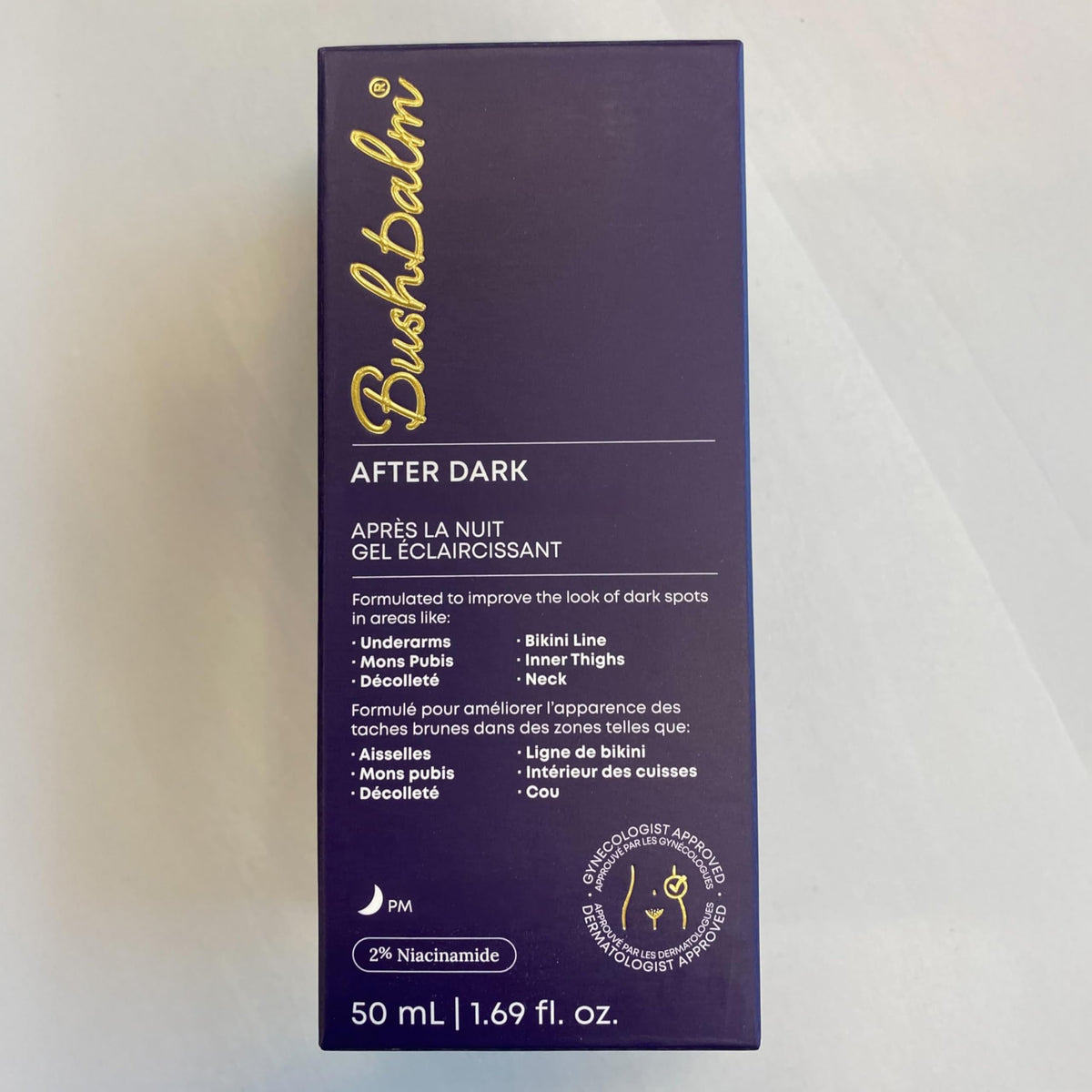 Bushbalm gel texture close-up highlighting smooth non-greasy consistency for gentle absorption