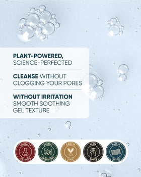 buttah cleanser in hand showing 3.4oz size for travel convenience