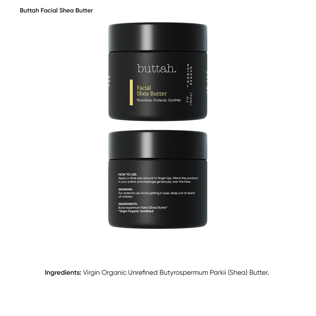 buttah whipped shea butter texture close-up highlights smooth spreadability benefit