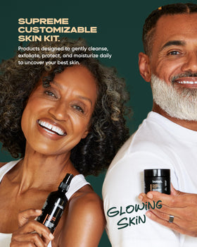 buttah. gel cleanser pump close-up highlighting gentle daily cleansing