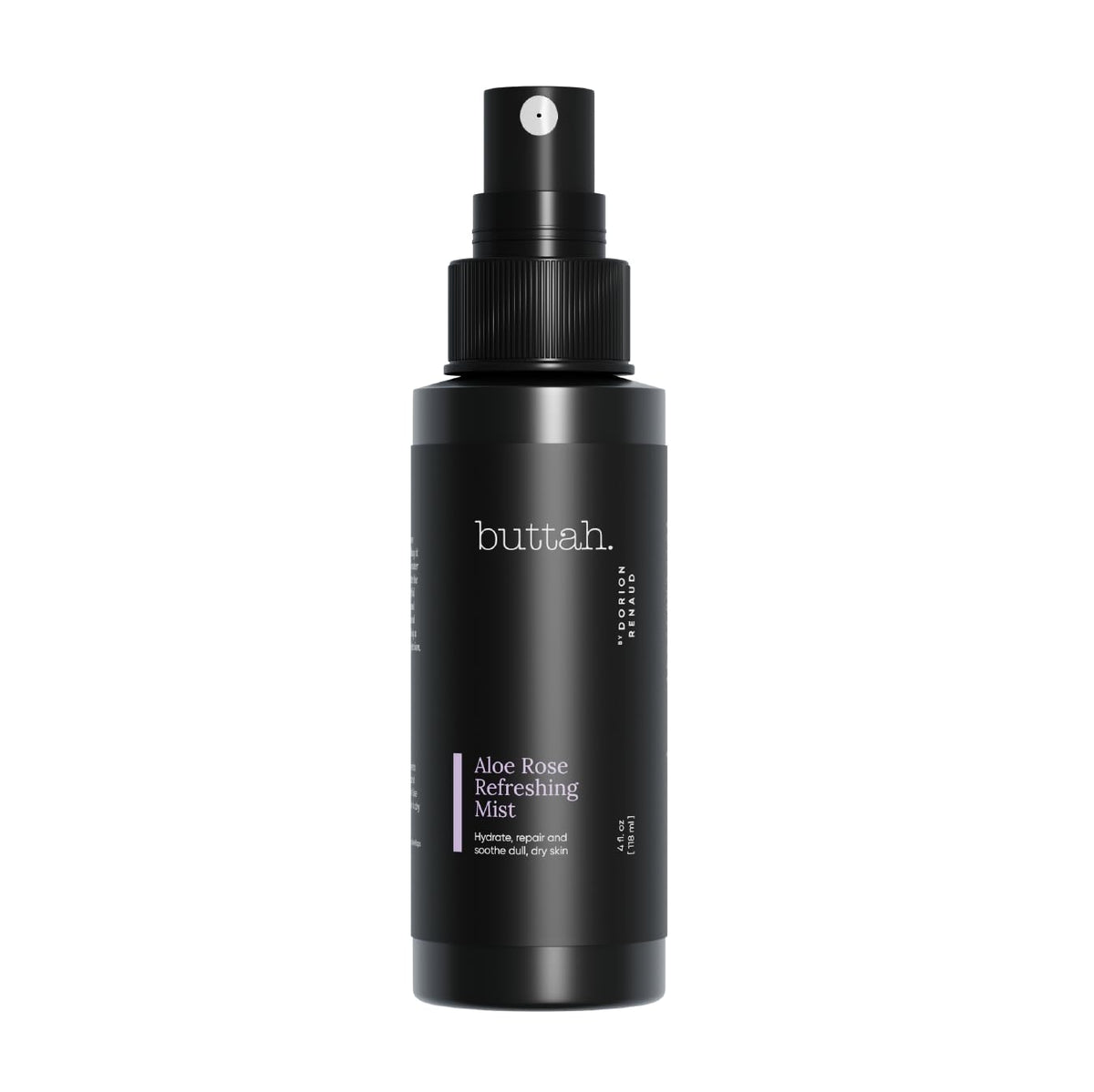 buttah. by Dorion Renaud front bottle showing label and 4oz size for quick identification