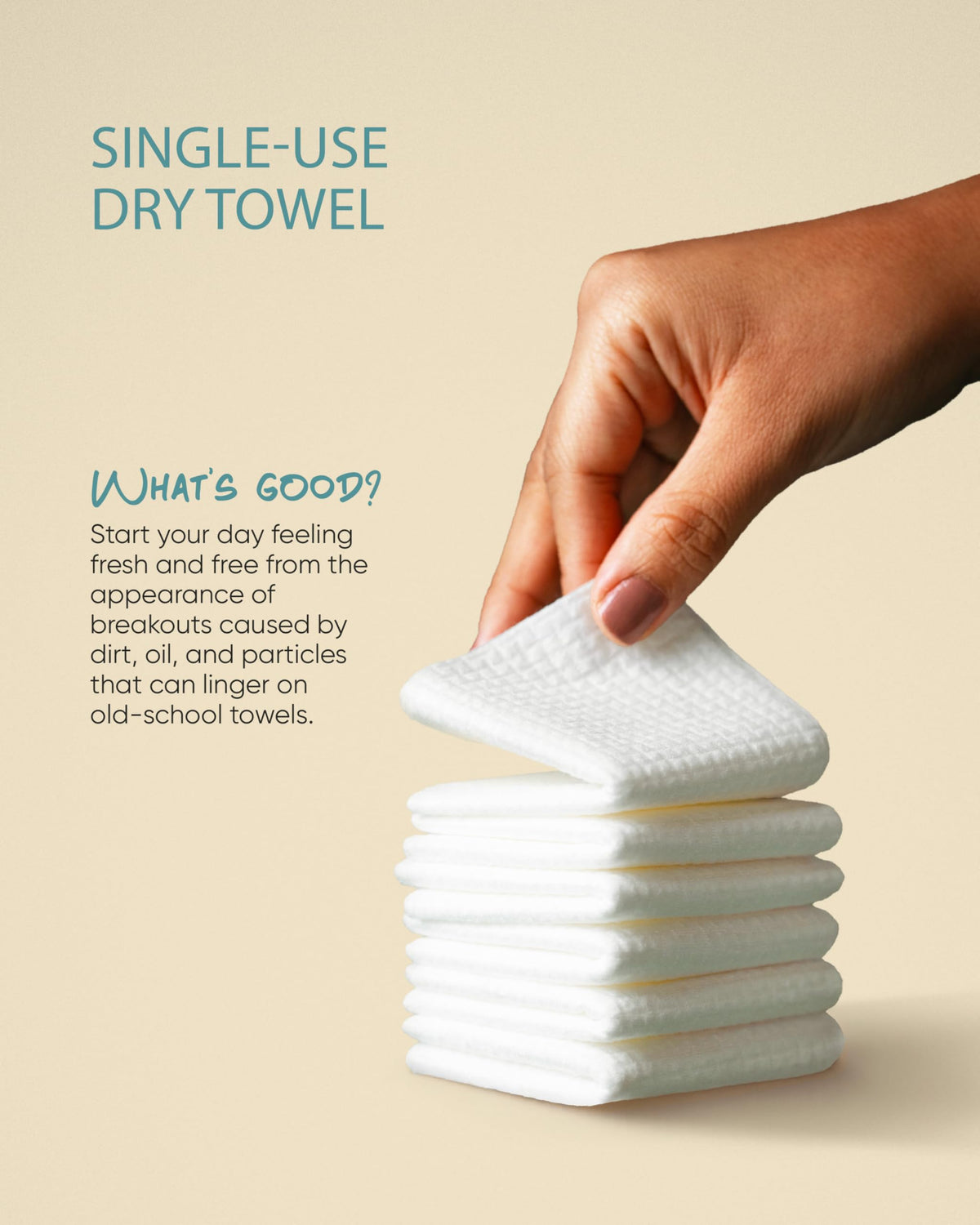 buttah. by Dorion Renaud towel removing makeup showing gentle effectiveness